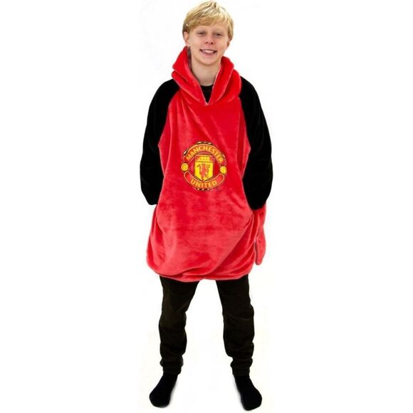 Manchester United Oversized Wearable Fleece Blanket, NWT - Picture 1 of 5